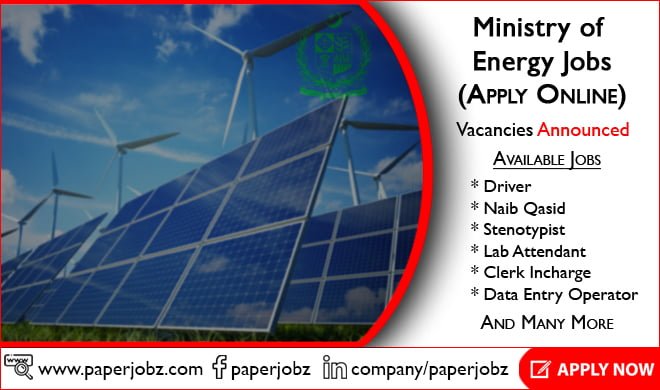 Ministry of Energy Jobs