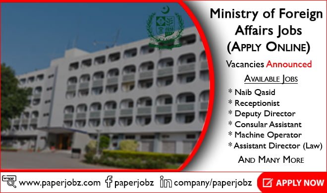 Ministry of Foreign Affairs Jobs